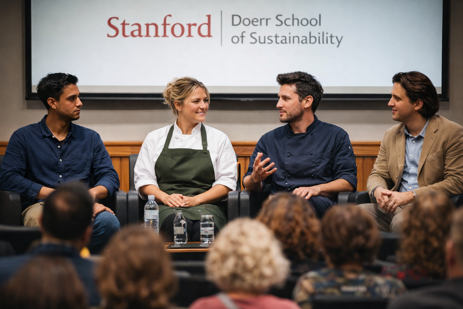 Chef Hope Sabrina Huber Participates in Stanford Sustainability Dialogue Advancing Next-Generation Culinary Education