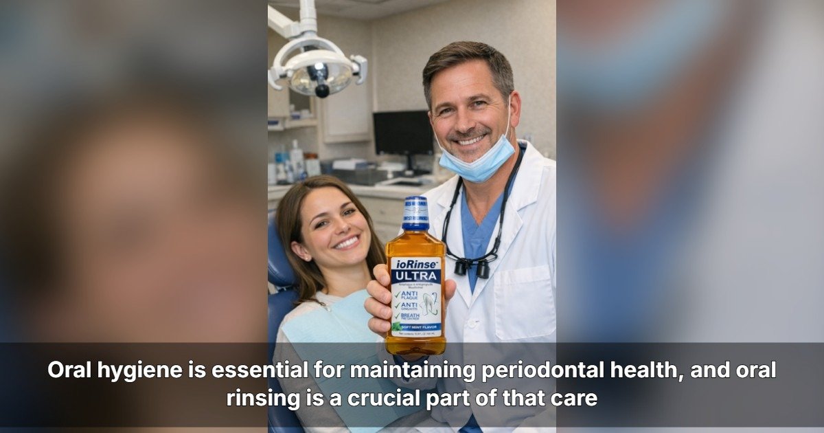 Revolutionary Oral Rinse: ioRinse Ultra’s Proven Efficacy Against Gingivitis