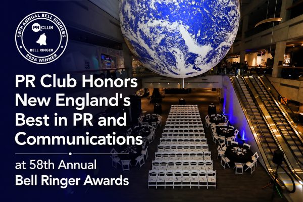 PR Club Honors New England’s Best in PR and Communications at 58th Annual Bell Ringer Awards