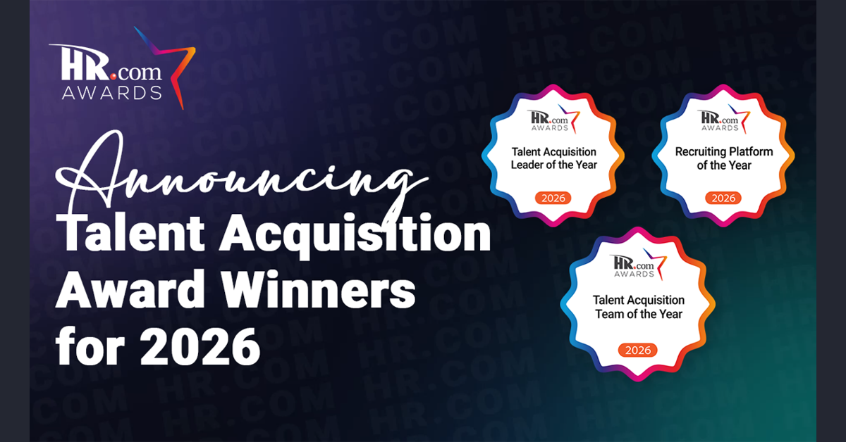 HR.com Announces Winners of Talent Acquisition Awards for 2026